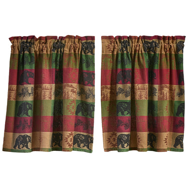 Pinecones And Trees Jacquard Tiers 24